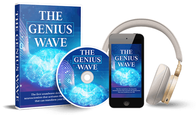 The Genius Wave-  e book or audio -image